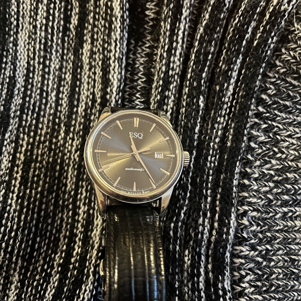 Movado ESQ Automatic Watch - Men’s this is a colleczione piece one of a kind
